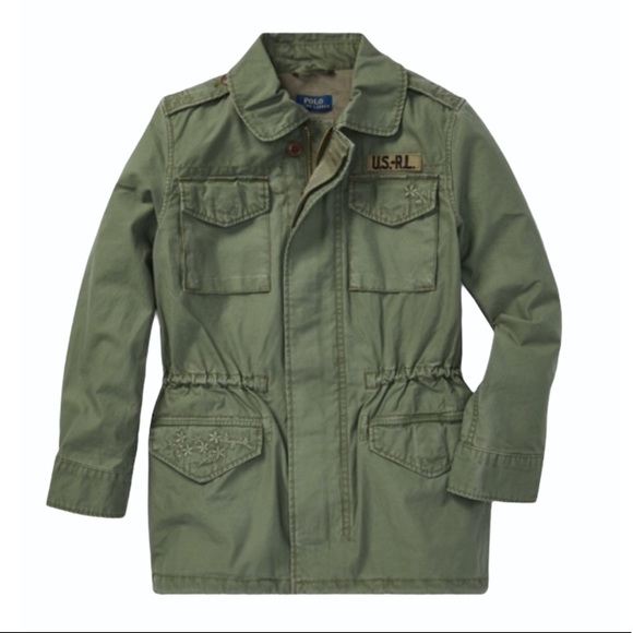 SOLD NWT Polo Ralph Lauren Girls Cotton Jacket - Picture 3 of 5